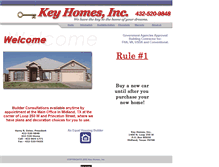 Tablet Screenshot of keyhomesinc.com